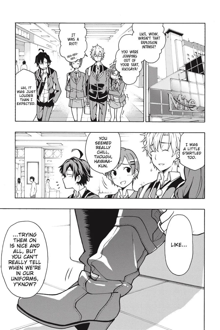 My Youth Romantic Comedy Is Wrong as I Expected @ comic Chapter 55 - Page 23