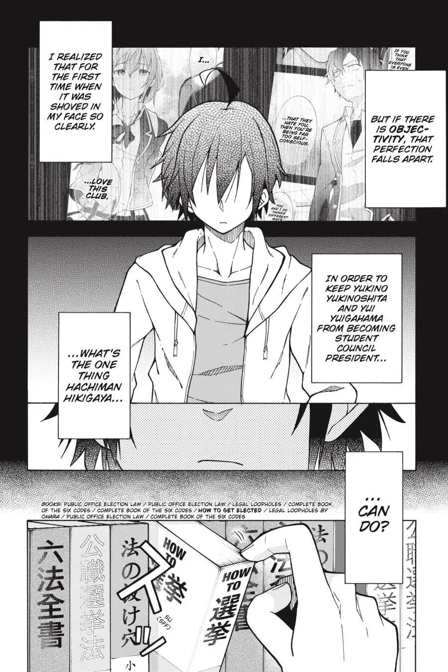 My Youth Romantic Comedy Is Wrong as I Expected @ comic Chapter 57 - Page 8