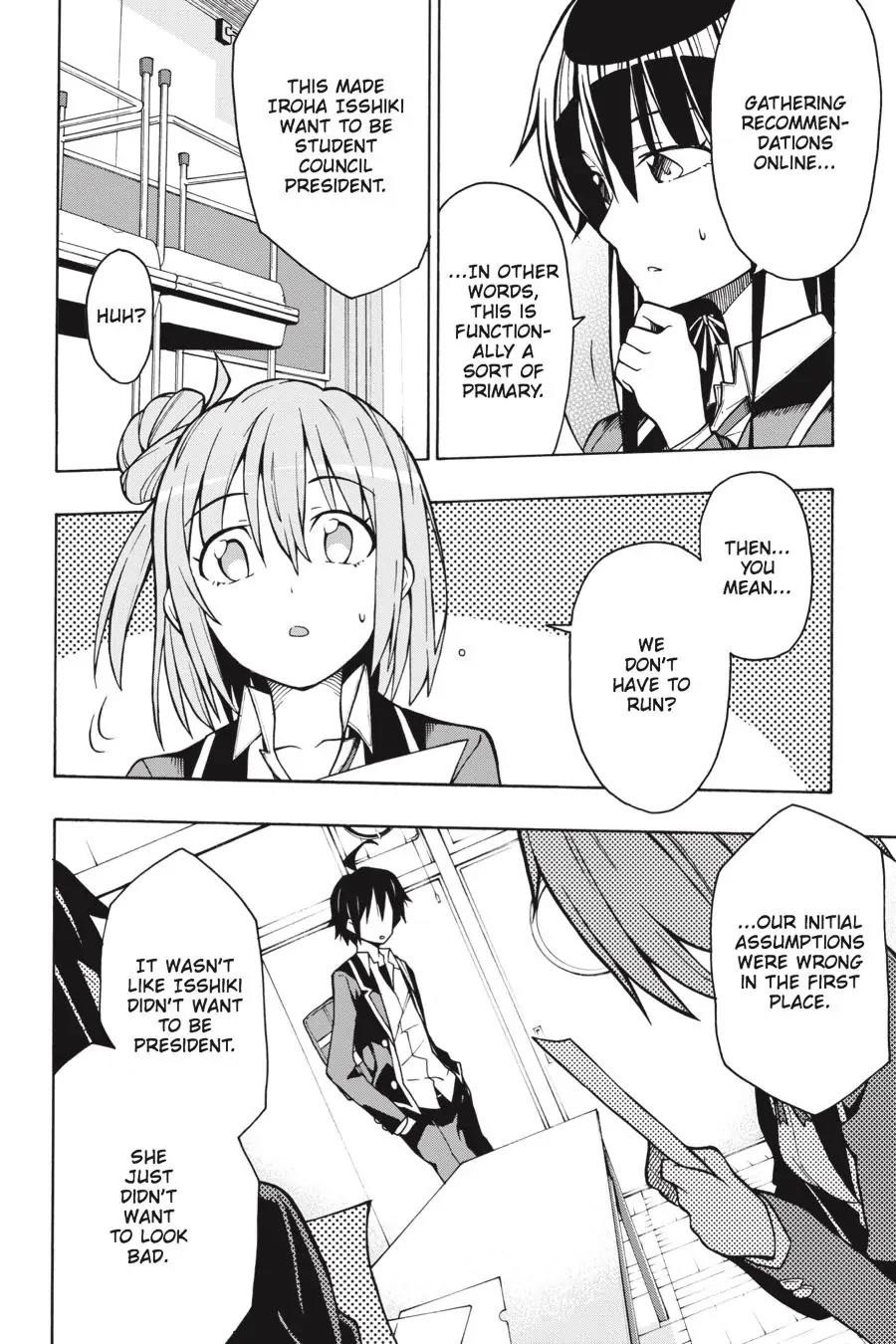 My Youth Romantic Comedy Is Wrong as I Expected @ comic Chapter 58 - Page 23