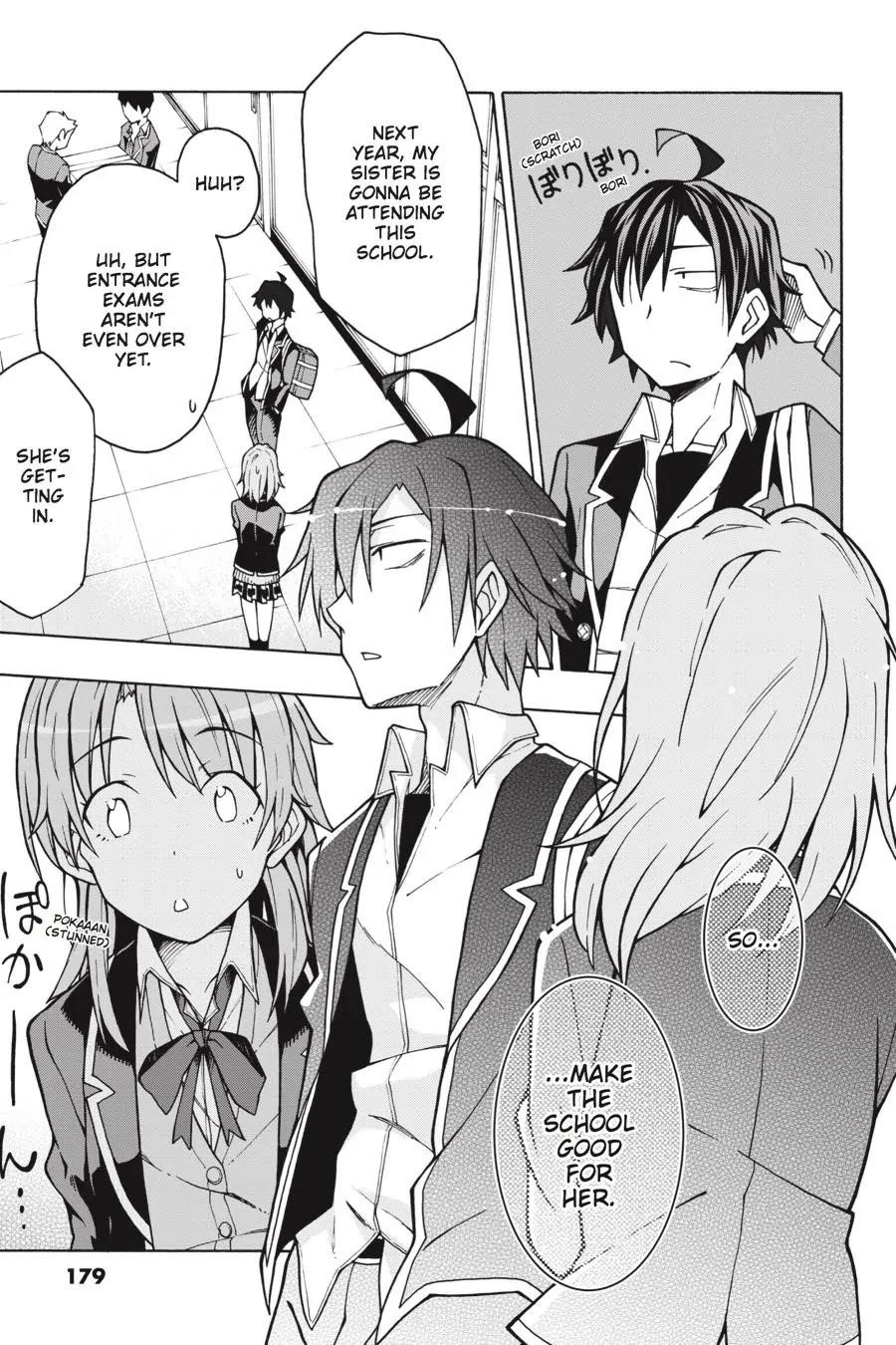 My Youth Romantic Comedy Is Wrong as I Expected @ comic Chapter 58 - Page 32