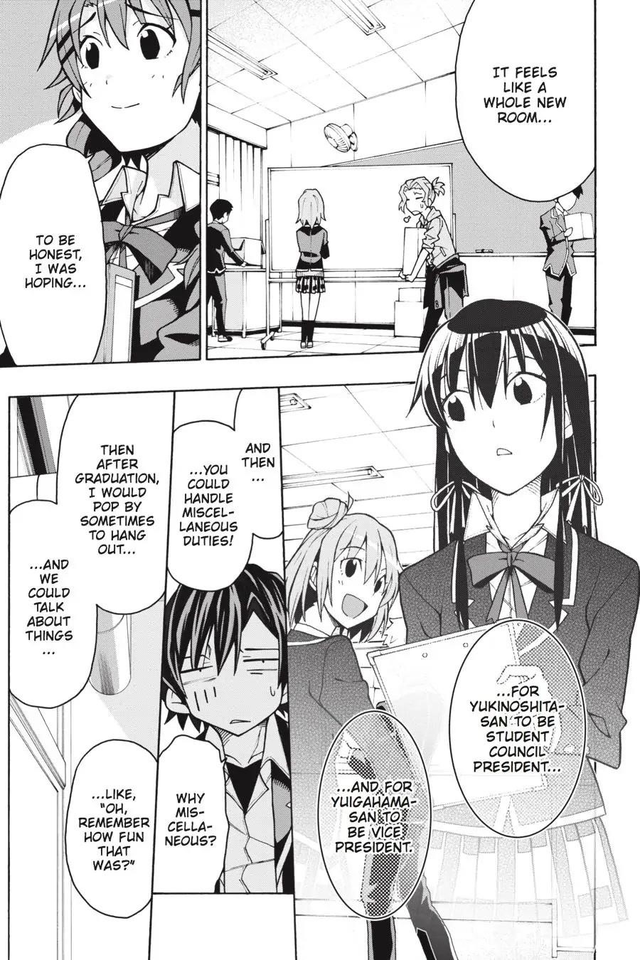 My Youth Romantic Comedy Is Wrong as I Expected @ comic Chapter 58 - Page 34