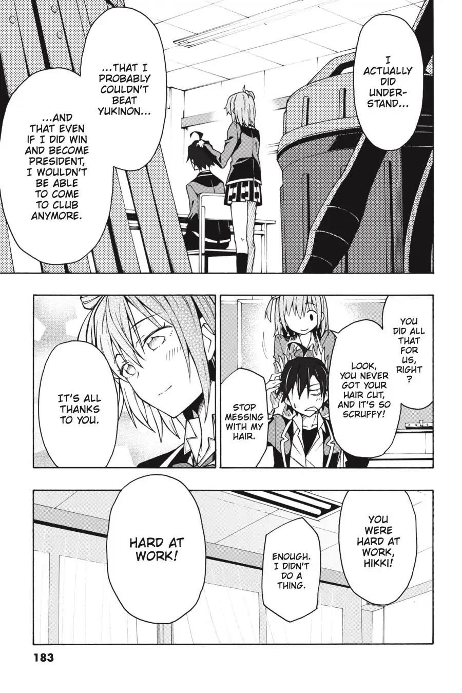 My Youth Romantic Comedy Is Wrong as I Expected @ comic Chapter 58 - Page 36