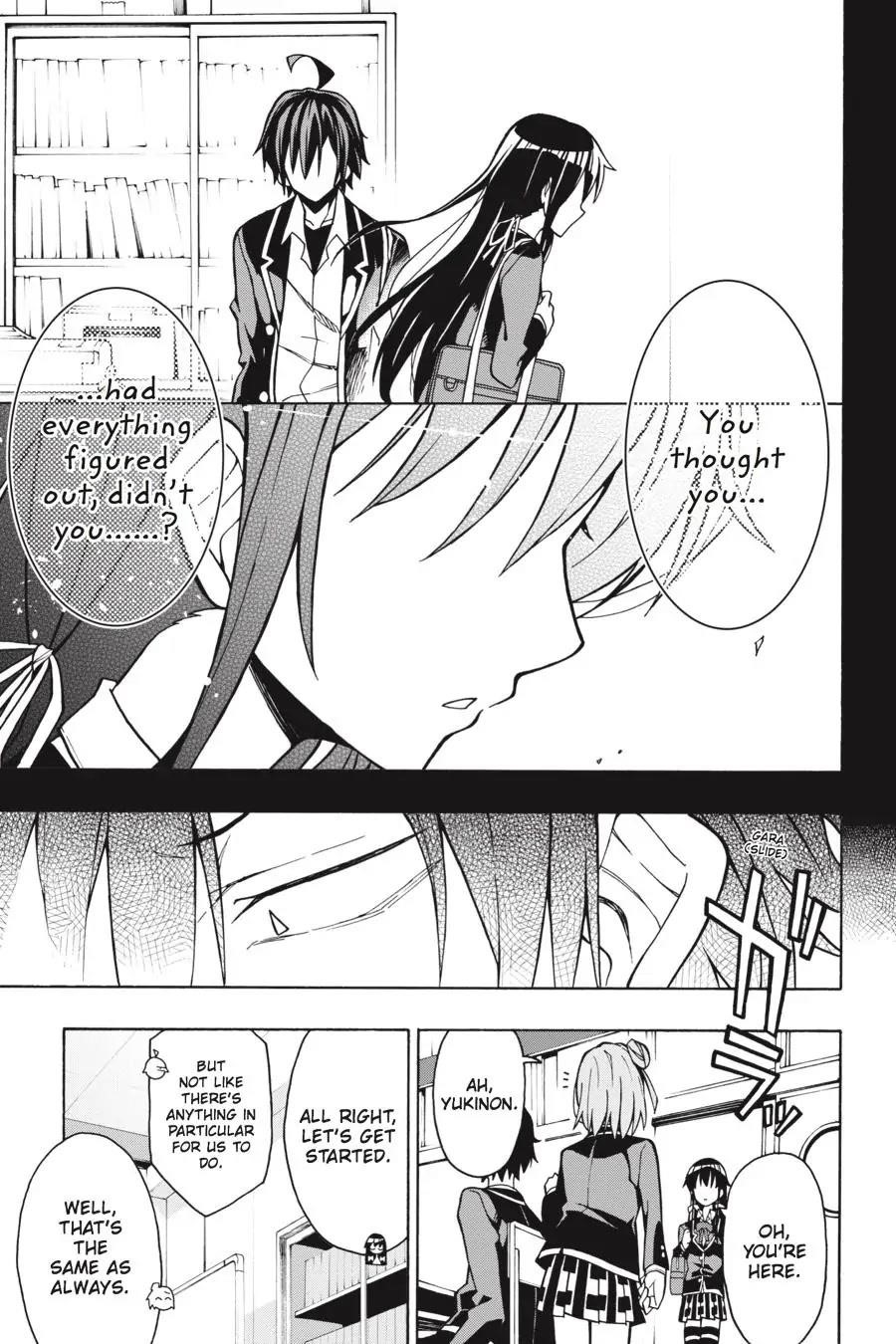 My Youth Romantic Comedy Is Wrong as I Expected @ comic Chapter 58 - Page 38