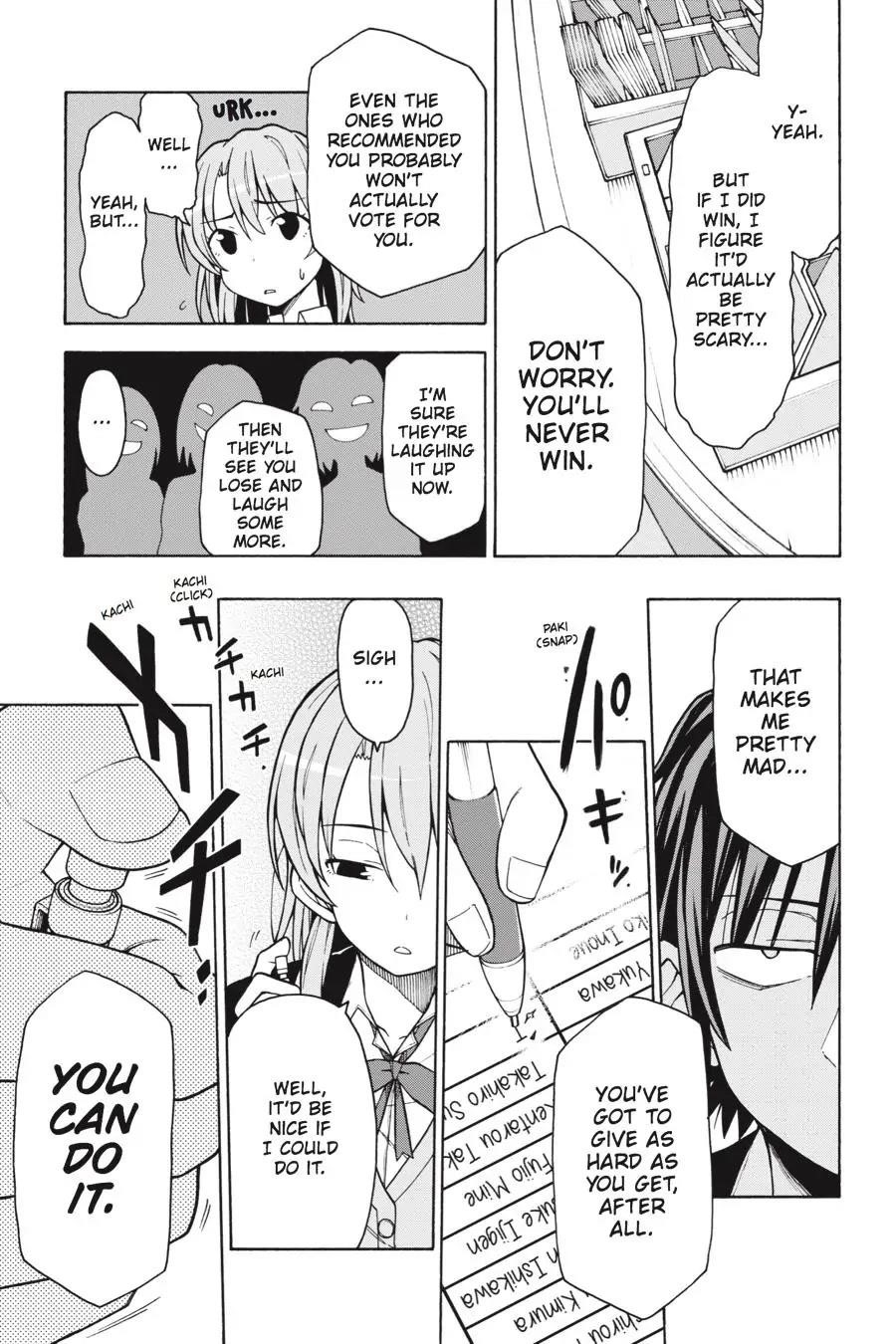 My Youth Romantic Comedy Is Wrong as I Expected @ comic Chapter 58 - Page 8