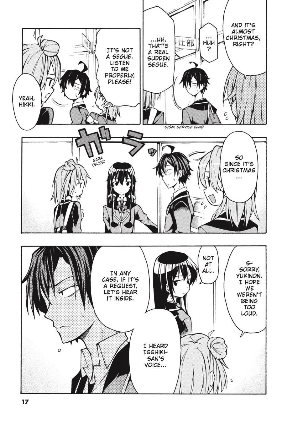 My Youth Romantic Comedy Is Wrong as I Expected @ comic Chapter 59 - Page 18