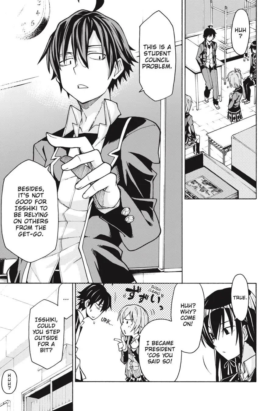 My Youth Romantic Comedy Is Wrong as I Expected @ comic Chapter 59 - Page 22