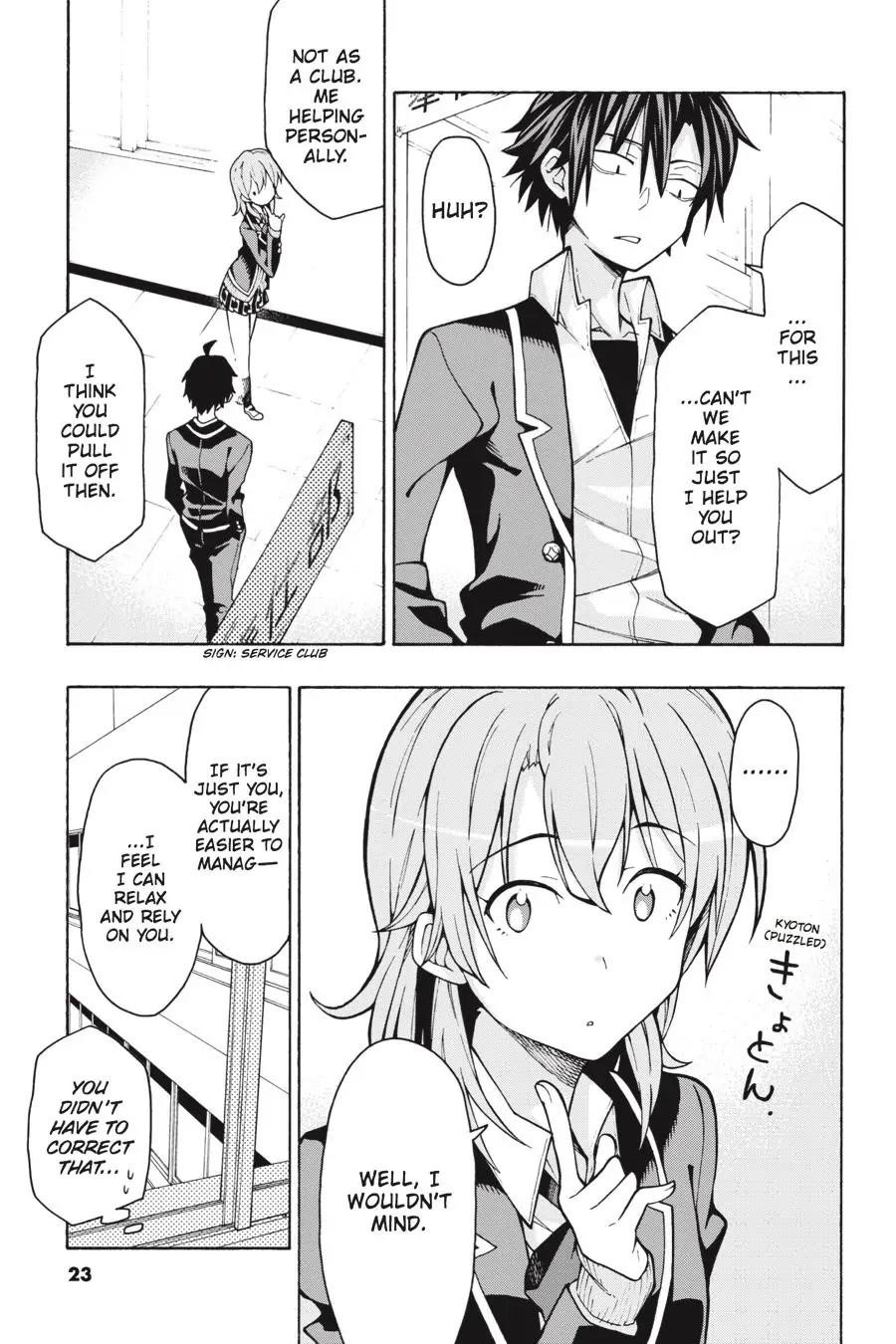 My Youth Romantic Comedy Is Wrong as I Expected @ comic Chapter 59 - Page 24