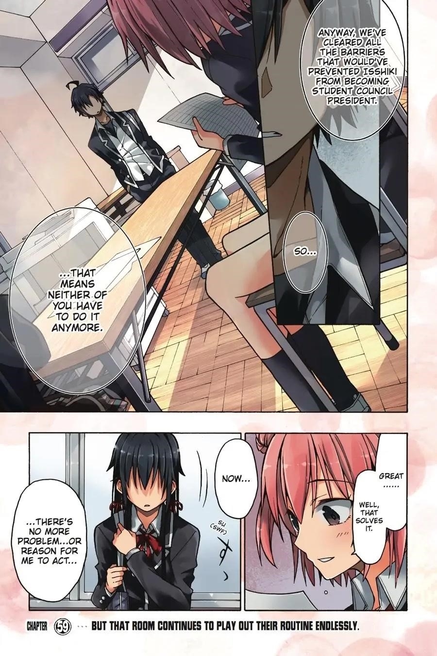 My Youth Romantic Comedy Is Wrong as I Expected @ comic Chapter 59 - Page 3