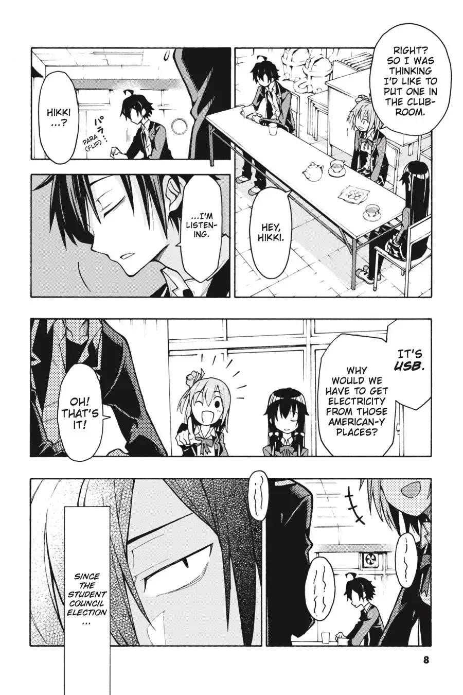 My Youth Romantic Comedy Is Wrong as I Expected @ comic Chapter 59 - Page 9