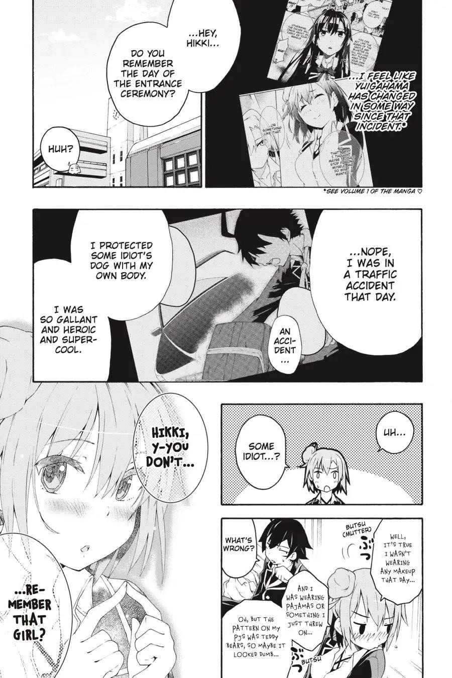 My Youth Romantic Comedy Is Wrong as I Expected @ comic Chapter 6 - Page 11