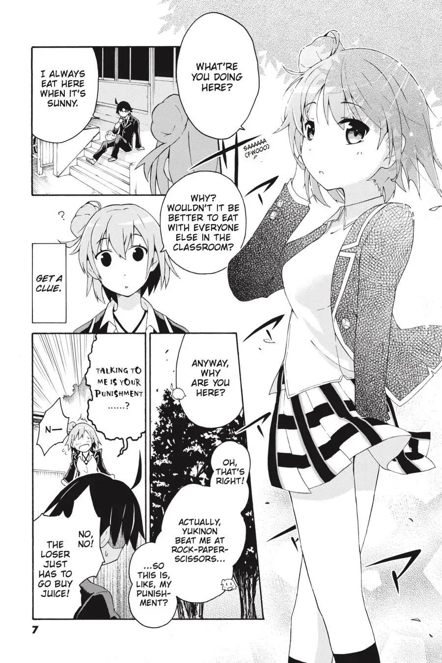 My Youth Romantic Comedy Is Wrong as I Expected @ comic Chapter 6 - Page 9