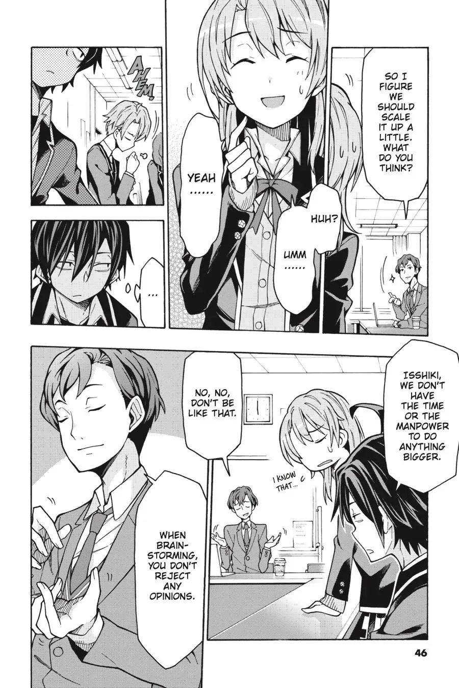 My Youth Romantic Comedy Is Wrong as I Expected @ comic Chapter 60 - Page 18
