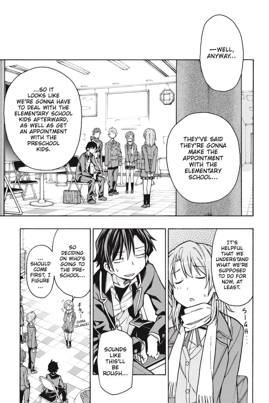 My Youth Romantic Comedy Is Wrong as I Expected @ comic Chapter 60 - Page 25