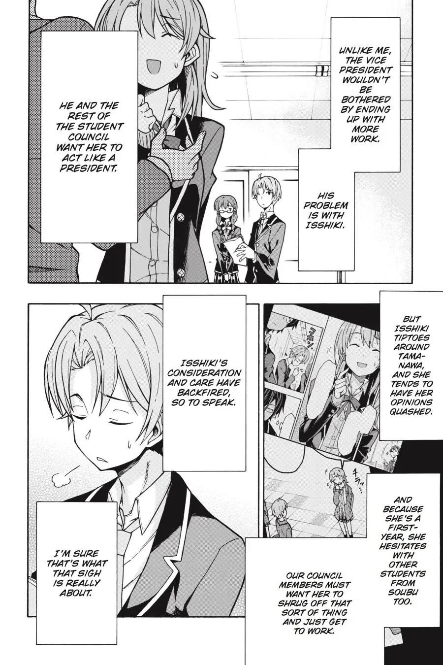 My Youth Romantic Comedy Is Wrong as I Expected @ comic Chapter 60 - Page 28