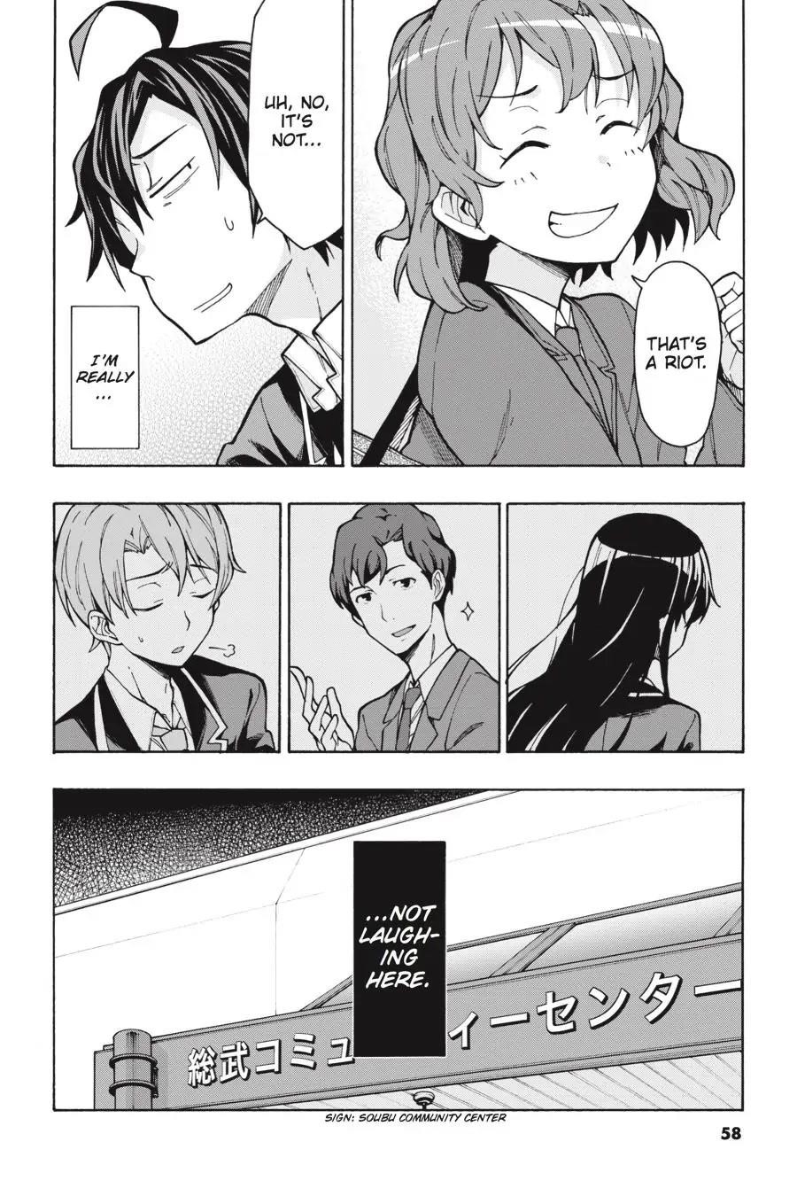 My Youth Romantic Comedy Is Wrong as I Expected @ comic Chapter 60 - Page 30