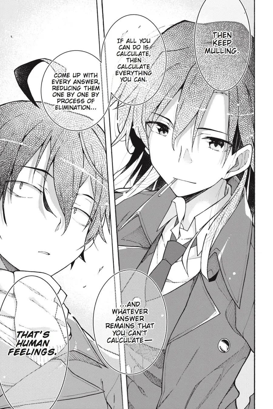 My Youth Romantic Comedy Is Wrong as I Expected @ comic Chapter 62 - Page 35