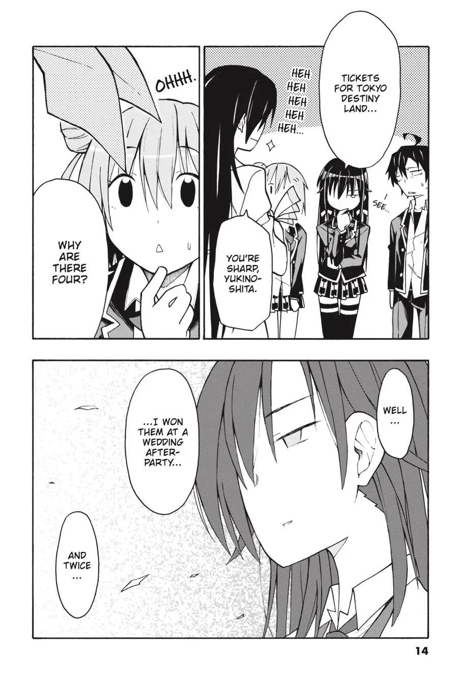 My Youth Romantic Comedy Is Wrong as I Expected @ comic Chapter 65 - Page 14
