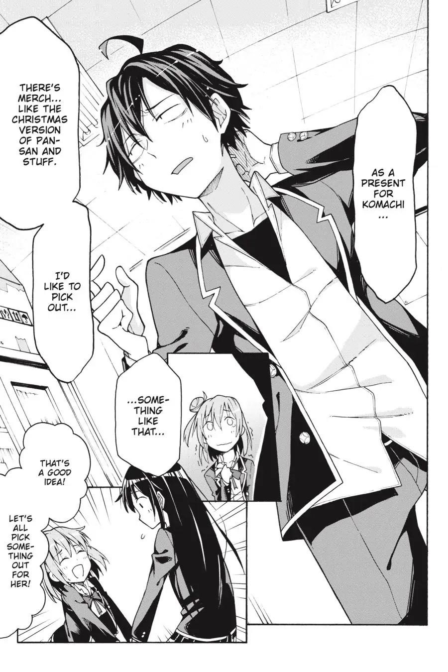 My Youth Romantic Comedy Is Wrong as I Expected @ comic Chapter 65 - Page 21