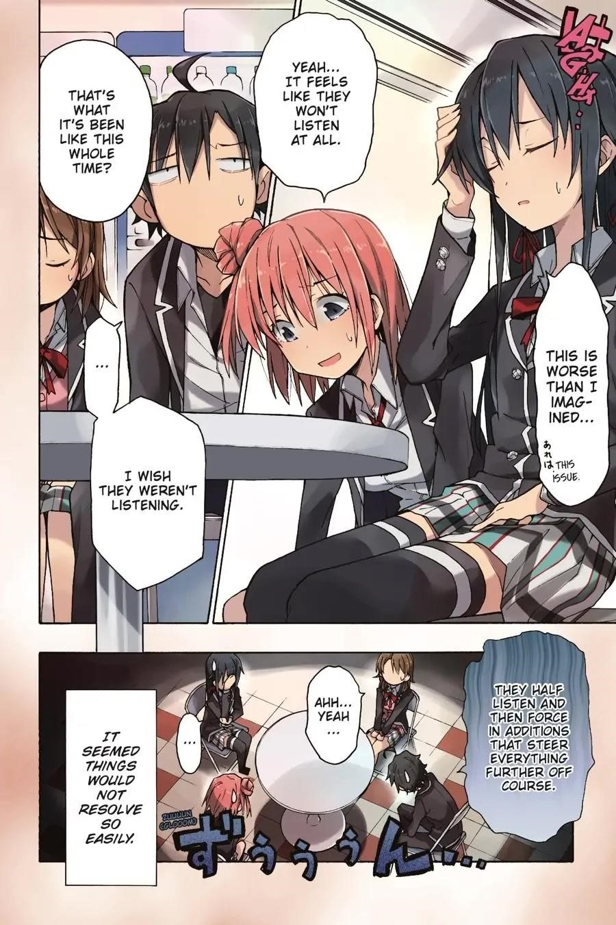 My Youth Romantic Comedy Is Wrong as I Expected @ comic Chapter 65 - Page 4