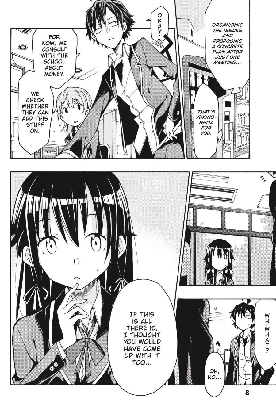 My Youth Romantic Comedy Is Wrong as I Expected @ comic Chapter 65 - Page 8