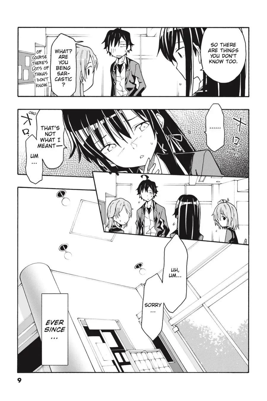 My Youth Romantic Comedy Is Wrong as I Expected @ comic Chapter 65 - Page 9