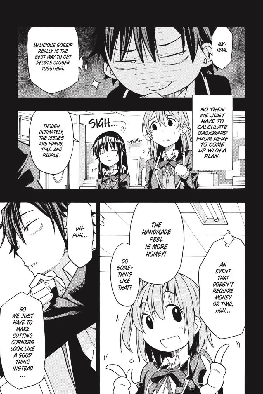 My Youth Romantic Comedy Is Wrong as I Expected @ comic Chapter 69 - Page 15