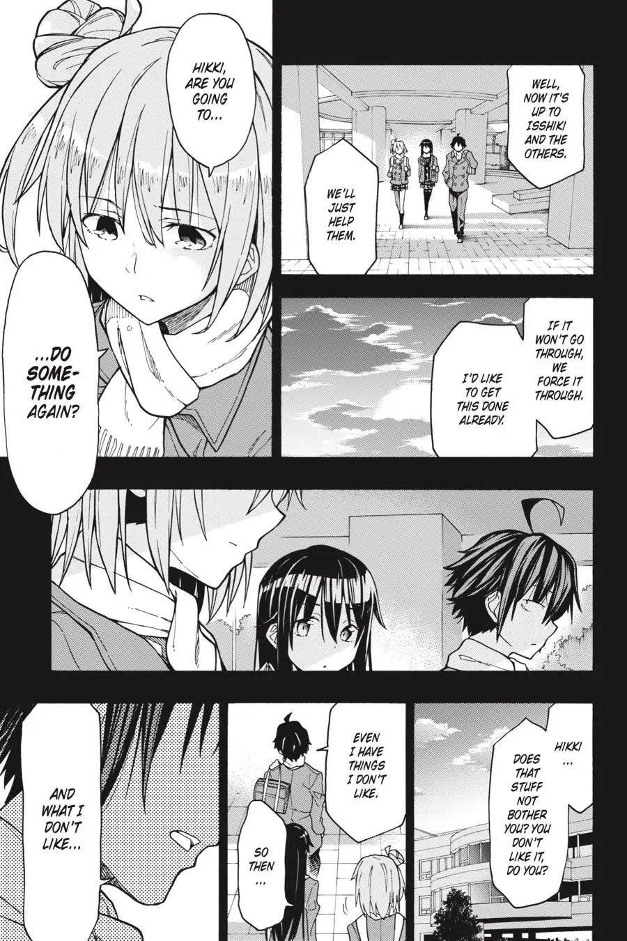 My Youth Romantic Comedy Is Wrong as I Expected @ comic Chapter 69 - Page 23