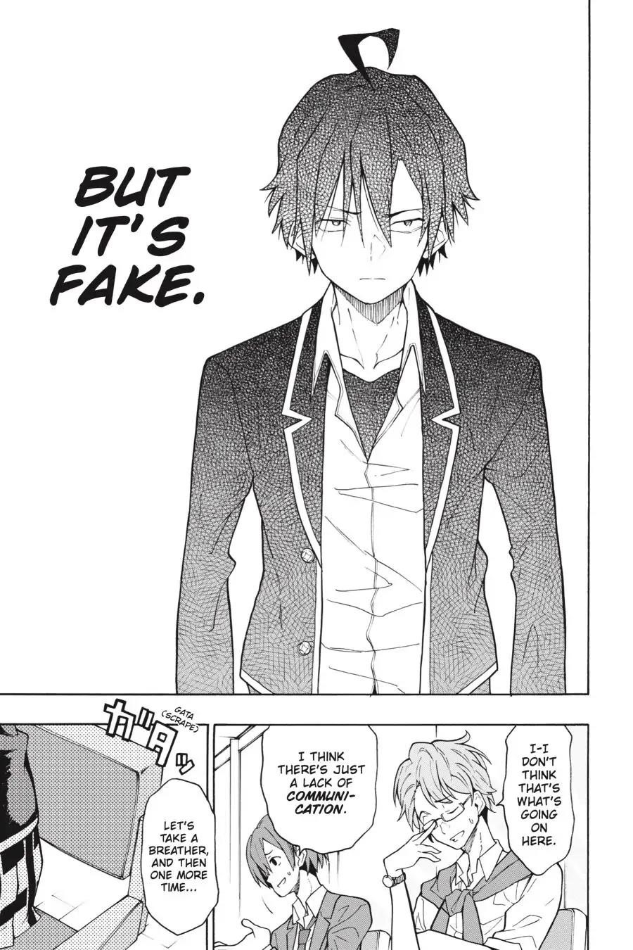 My Youth Romantic Comedy Is Wrong as I Expected @ comic Chapter 69 - Page 28