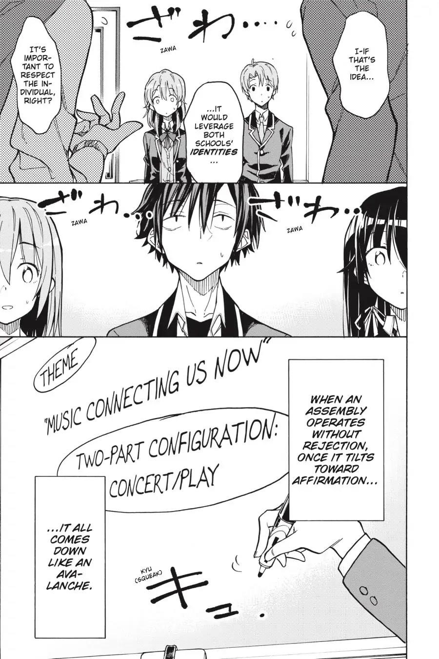 My Youth Romantic Comedy Is Wrong as I Expected @ comic Chapter 69 - Page 34