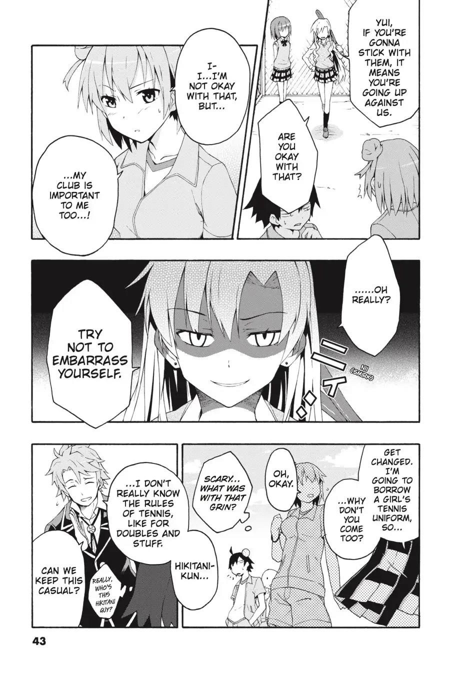 My Youth Romantic Comedy Is Wrong as I Expected @ comic Chapter 7 - Page 11