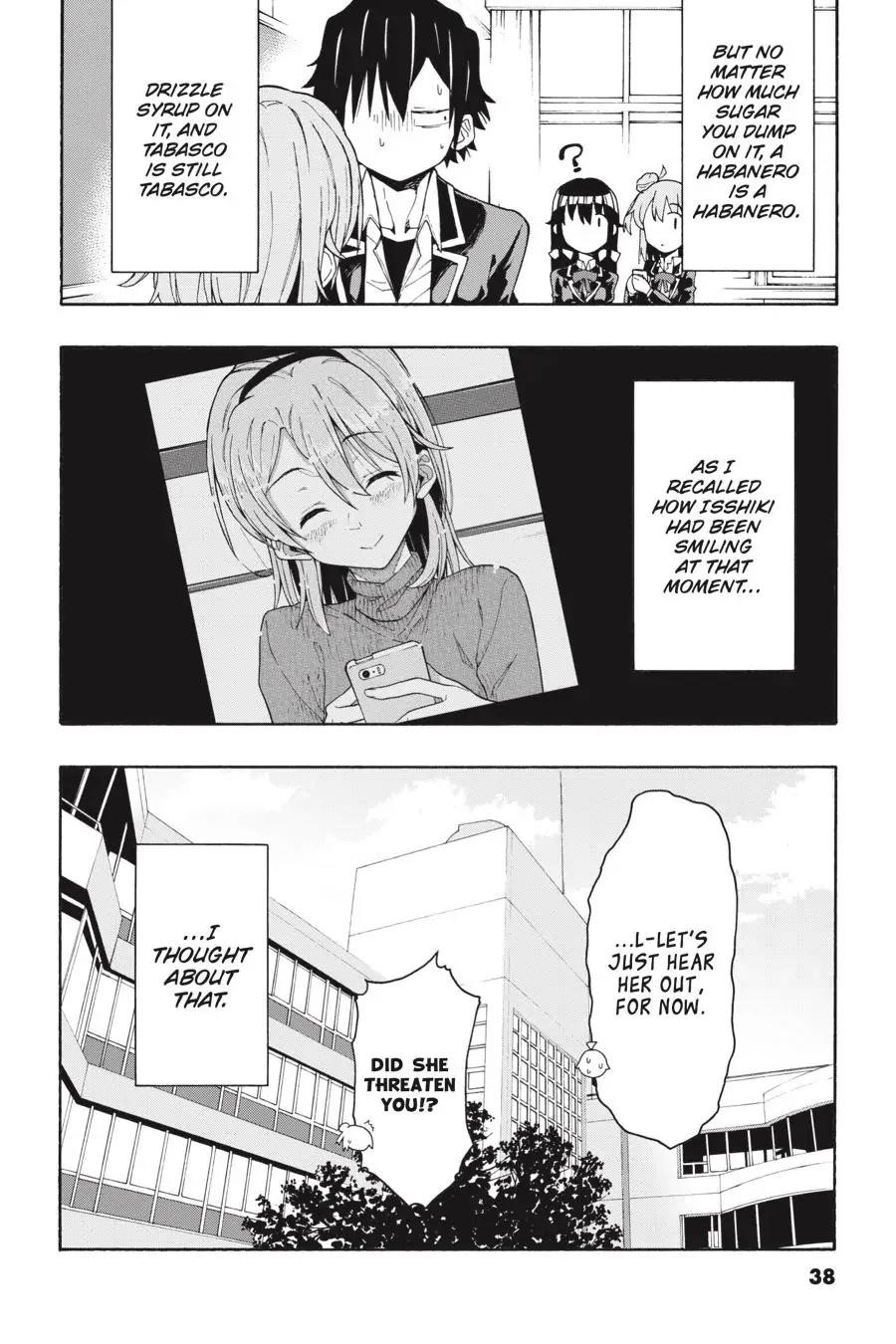 My Youth Romantic Comedy Is Wrong as I Expected @ comic Chapter 71 - Page 38