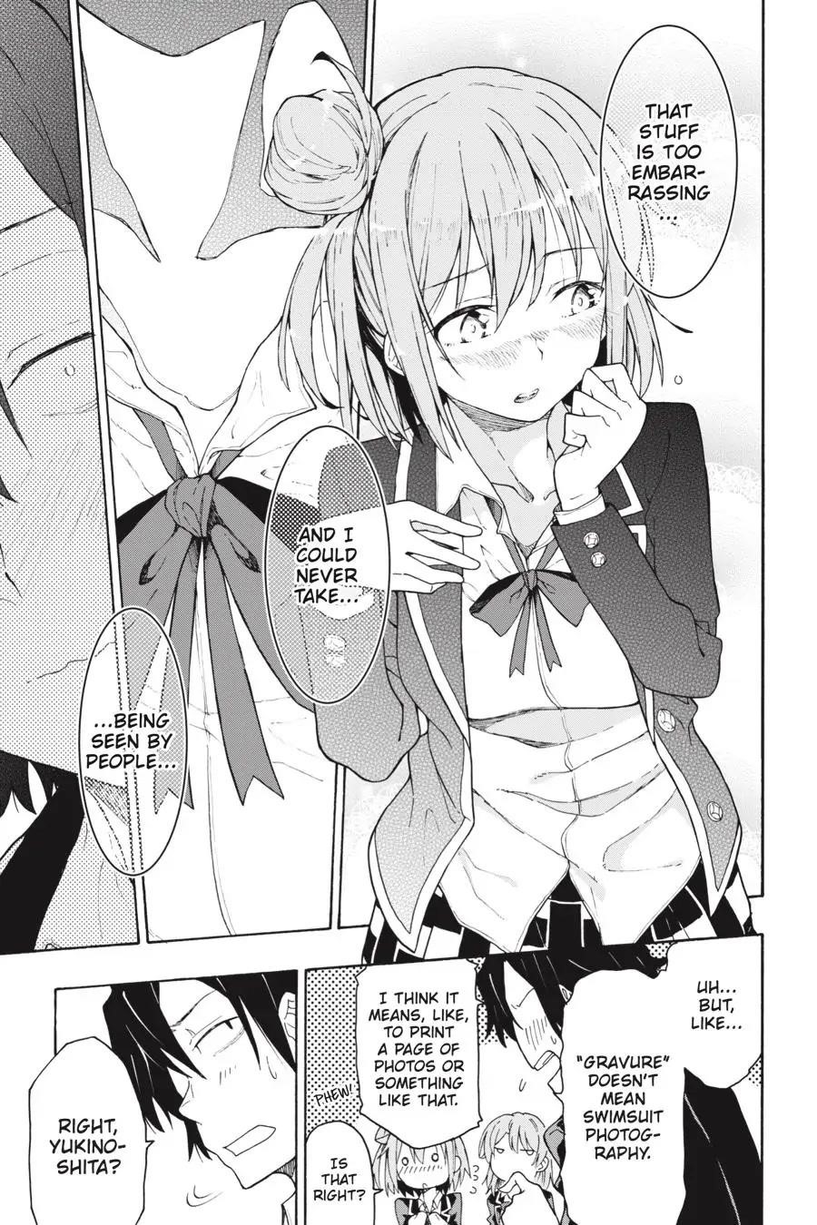My Youth Romantic Comedy Is Wrong as I Expected @ comic Chapter 72 - Page 11