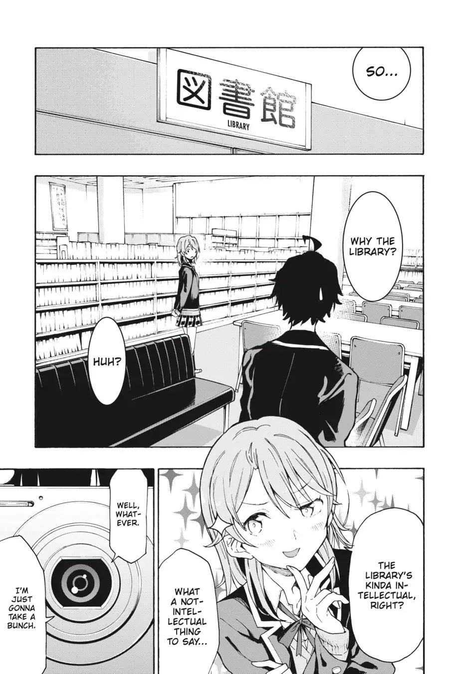 My Youth Romantic Comedy Is Wrong as I Expected @ comic Chapter 72 - Page 13