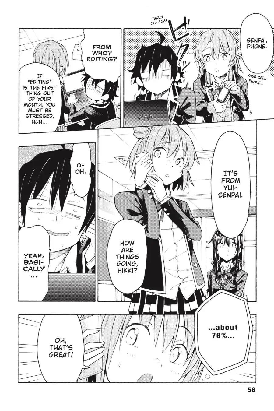 My Youth Romantic Comedy Is Wrong as I Expected @ comic Chapter 72 - Page 18