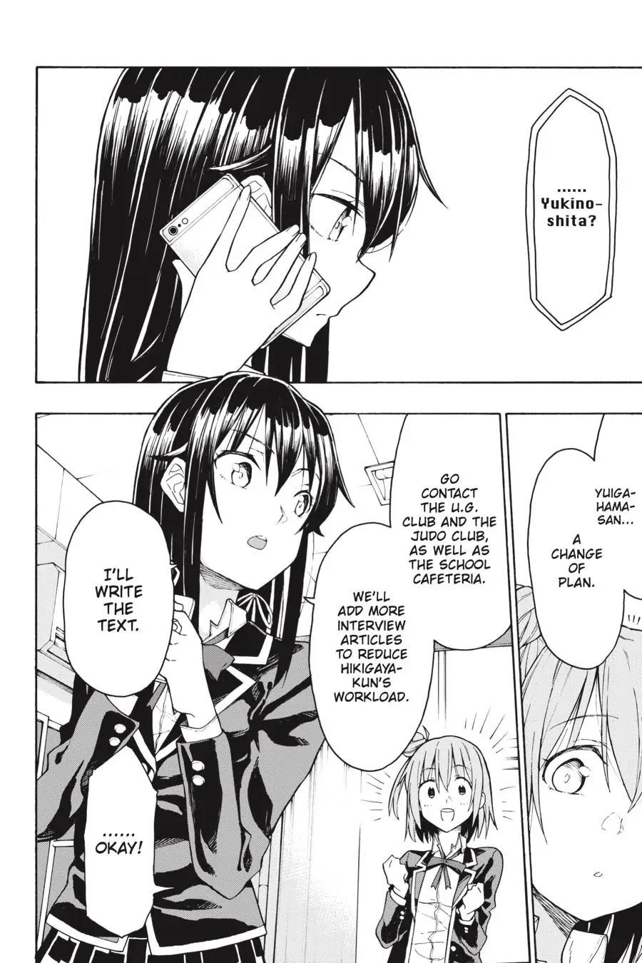 My Youth Romantic Comedy Is Wrong as I Expected @ comic Chapter 72 - Page 24