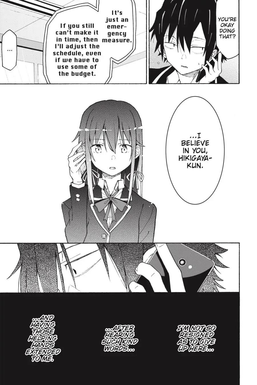 My Youth Romantic Comedy Is Wrong as I Expected @ comic Chapter 72 - Page 25