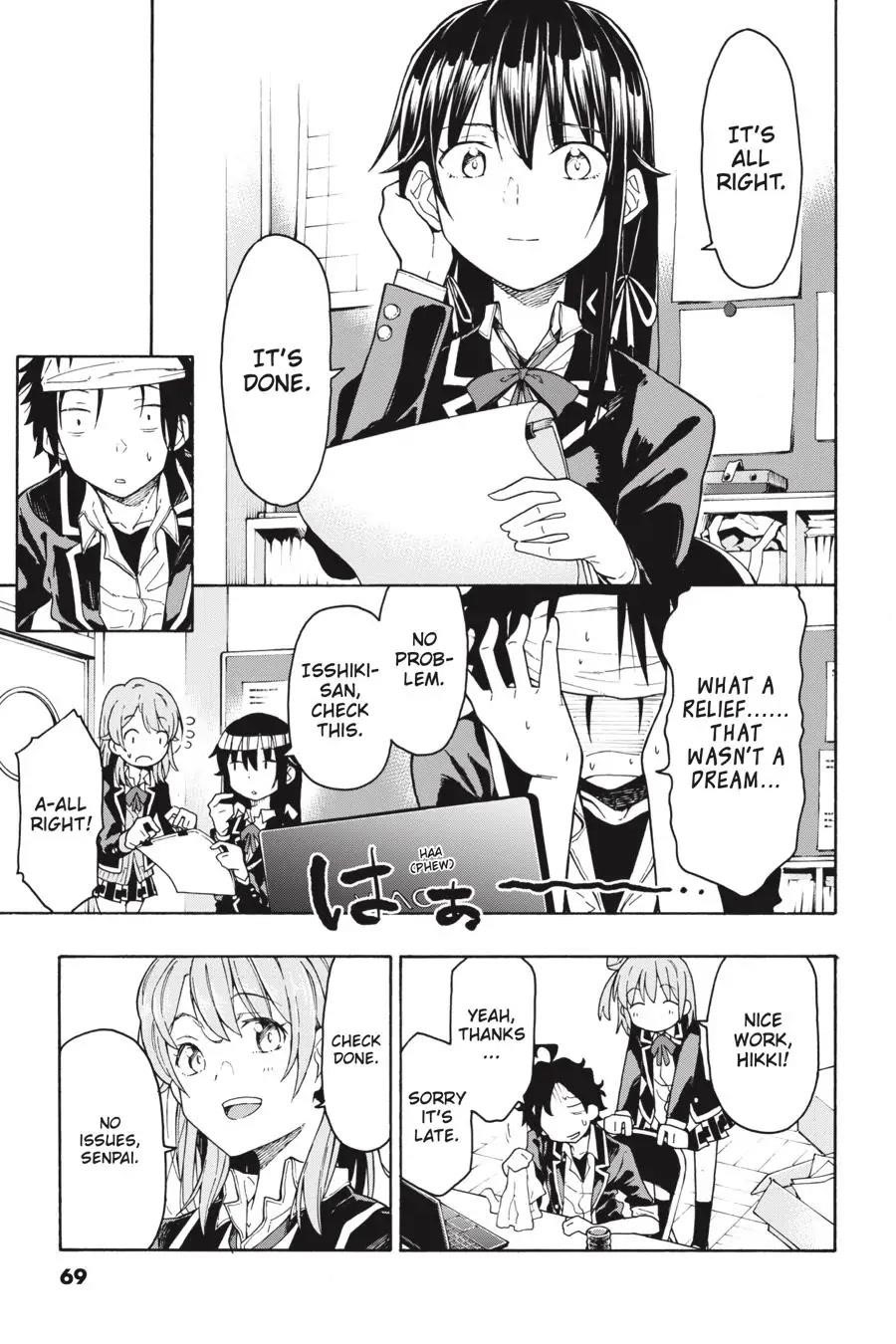 My Youth Romantic Comedy Is Wrong as I Expected @ comic Chapter 72 - Page 29