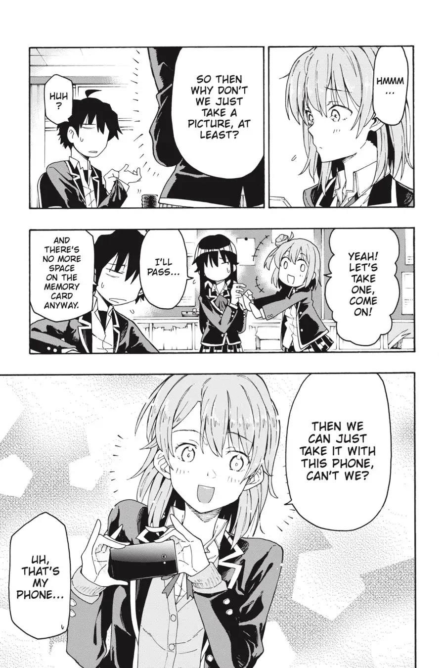 My Youth Romantic Comedy Is Wrong as I Expected @ comic Chapter 72 - Page 31