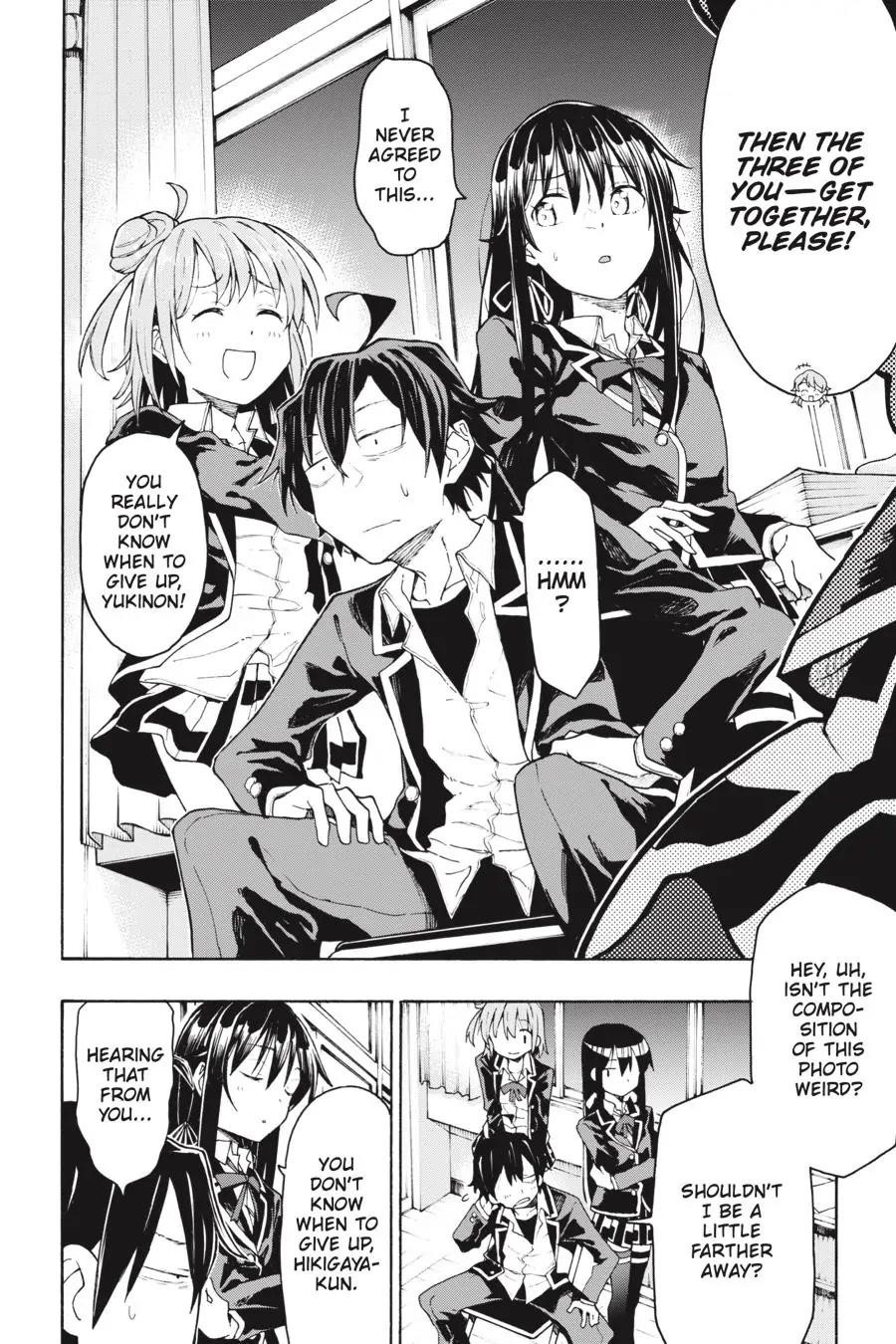 My Youth Romantic Comedy Is Wrong as I Expected @ comic Chapter 72 - Page 32