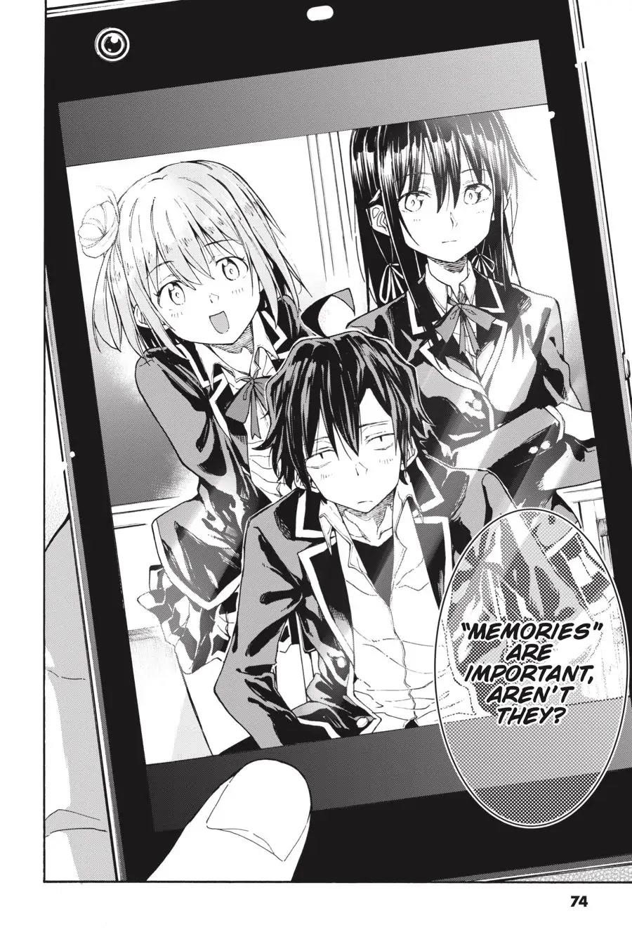 My Youth Romantic Comedy Is Wrong as I Expected @ comic Chapter 72 - Page 34