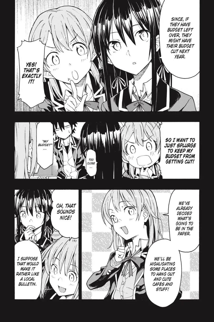 My Youth Romantic Comedy Is Wrong as I Expected @ comic Chapter 72 - Page 4