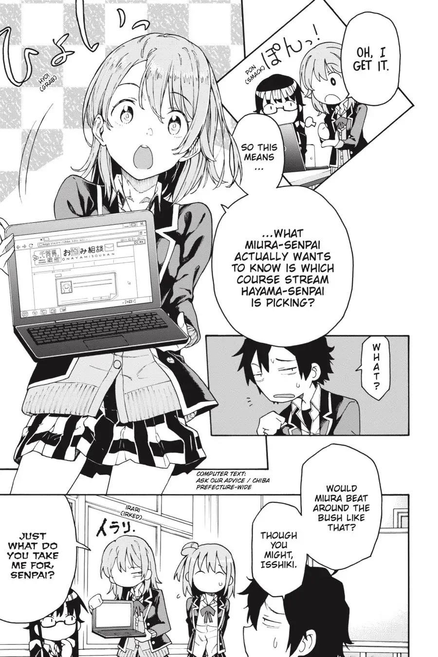My Youth Romantic Comedy Is Wrong as I Expected @ comic Chapter 76 - Page 13