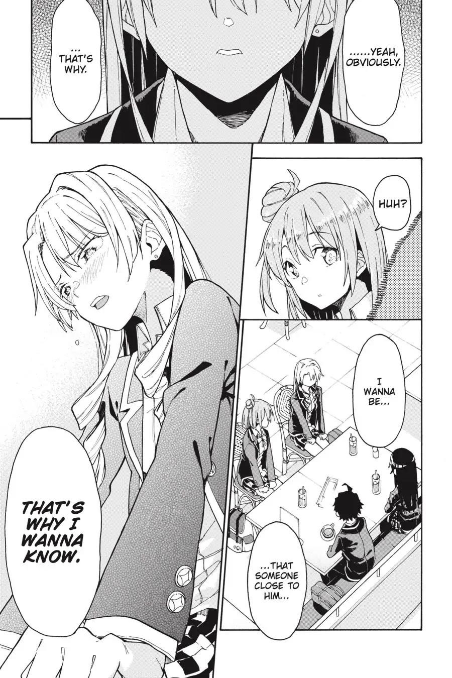 My Youth Romantic Comedy Is Wrong as I Expected @ comic Chapter 77 - Page 13