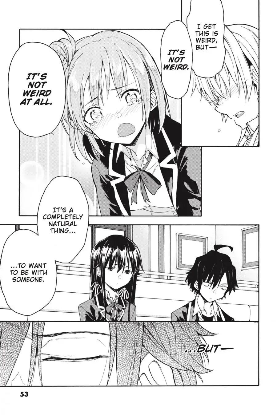 My Youth Romantic Comedy Is Wrong as I Expected @ comic Chapter 77 - Page 19
