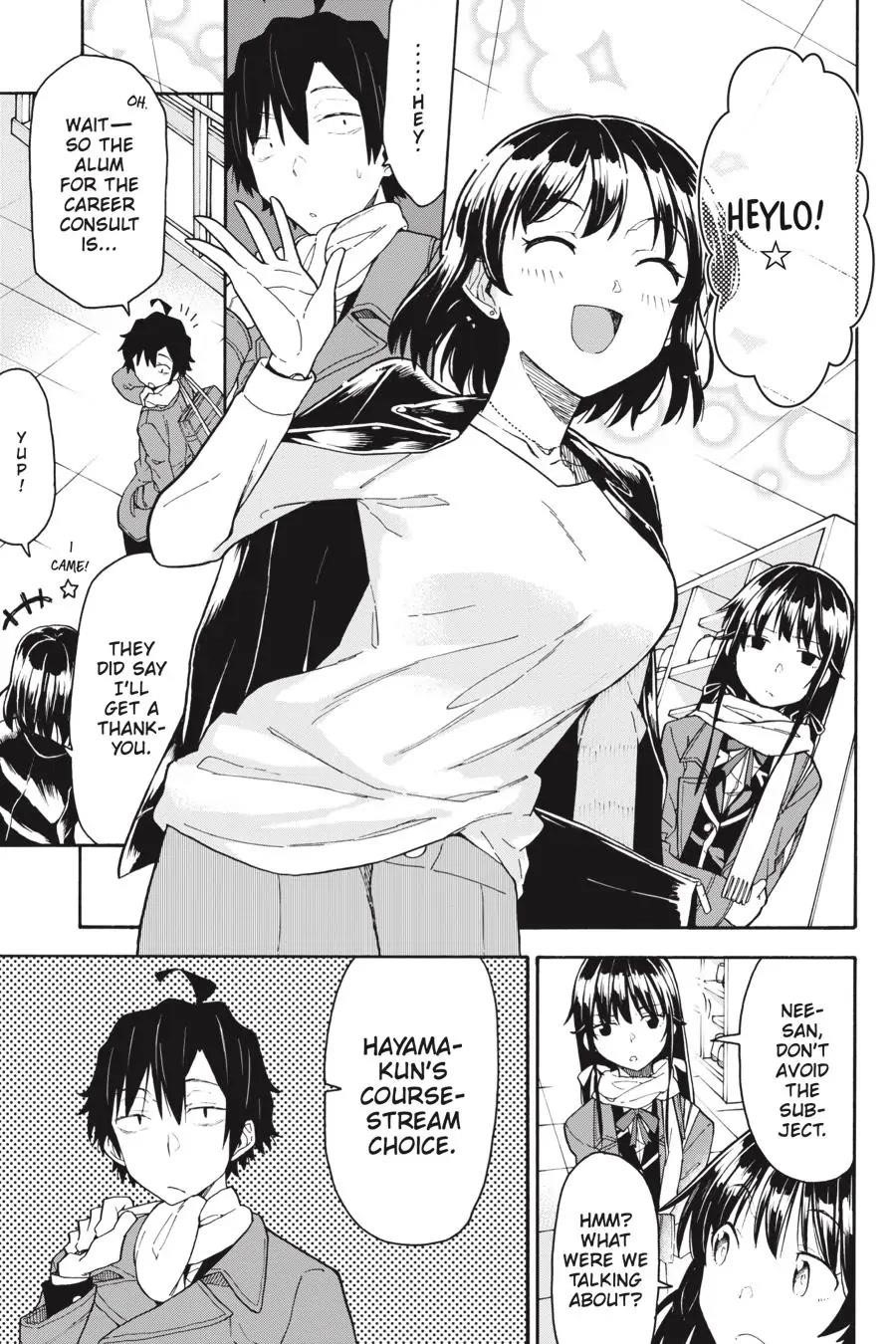 My Youth Romantic Comedy Is Wrong as I Expected @ comic Chapter 78 - Page 17