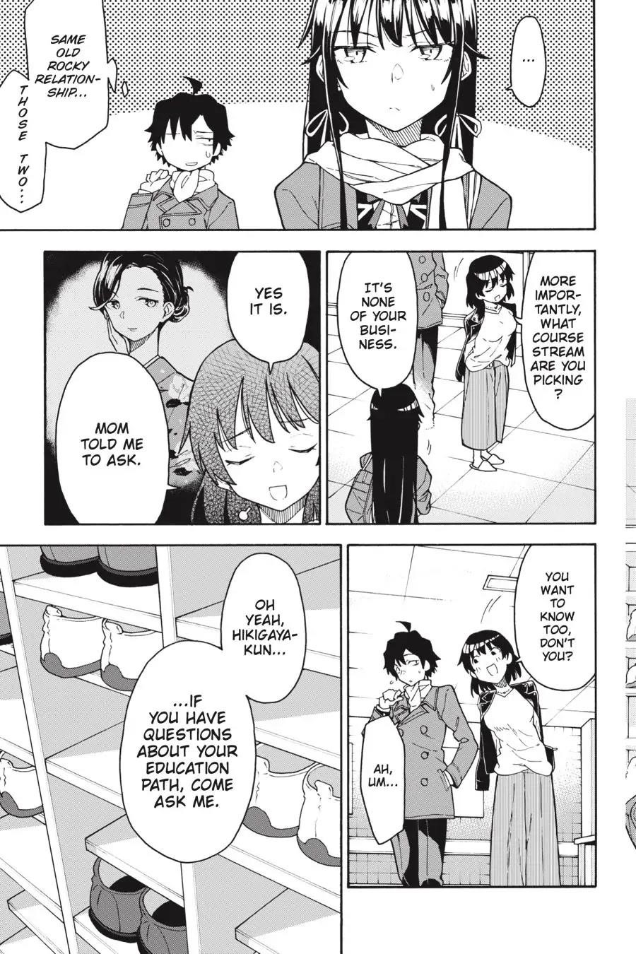 My Youth Romantic Comedy Is Wrong as I Expected @ comic Chapter 78 - Page 19