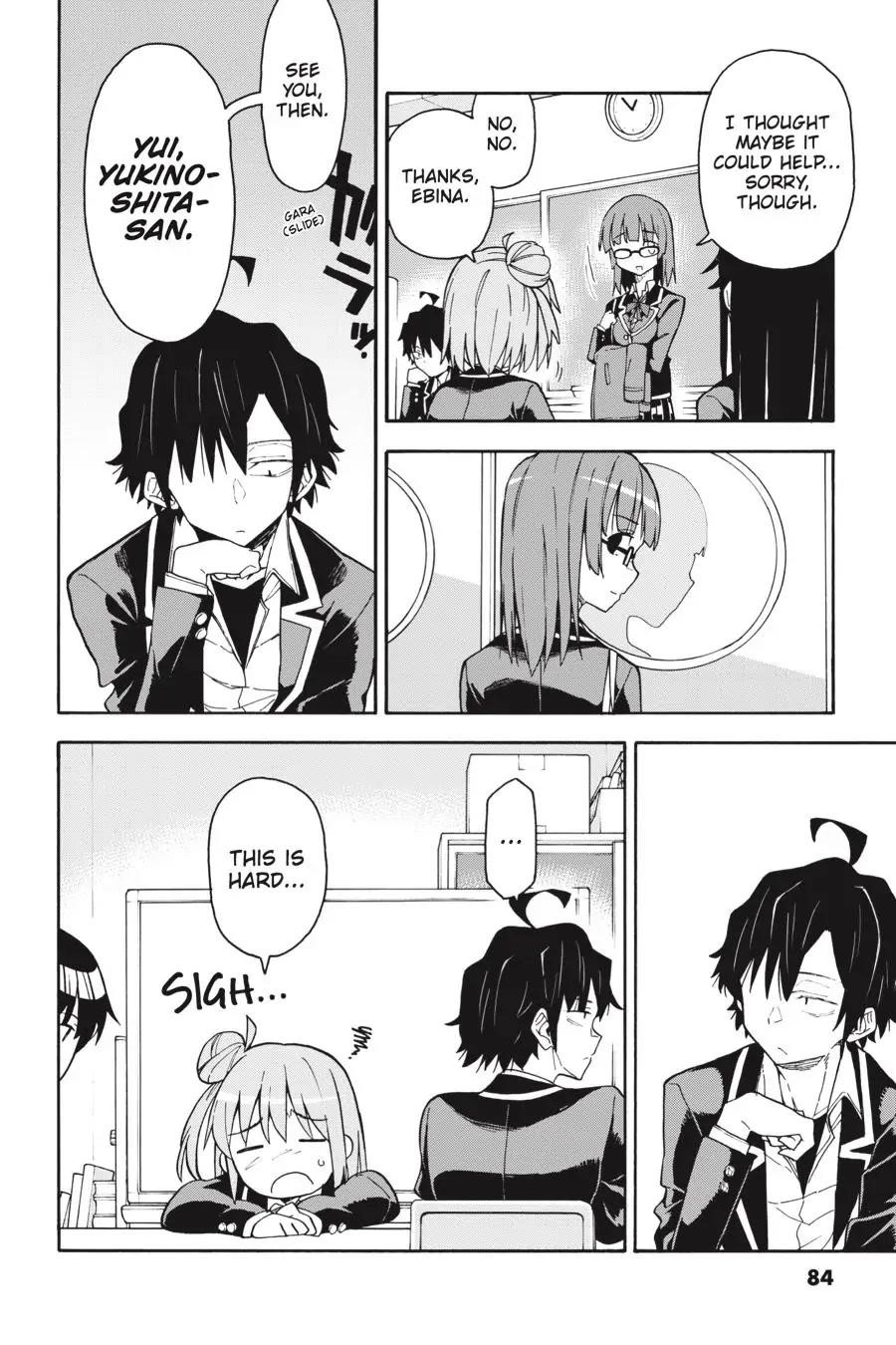 My Youth Romantic Comedy Is Wrong as I Expected @ comic Chapter 78 - Page 24