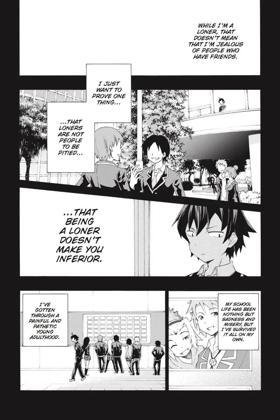 My Youth Romantic Comedy Is Wrong as I Expected @ comic Chapter 8 - Page 4