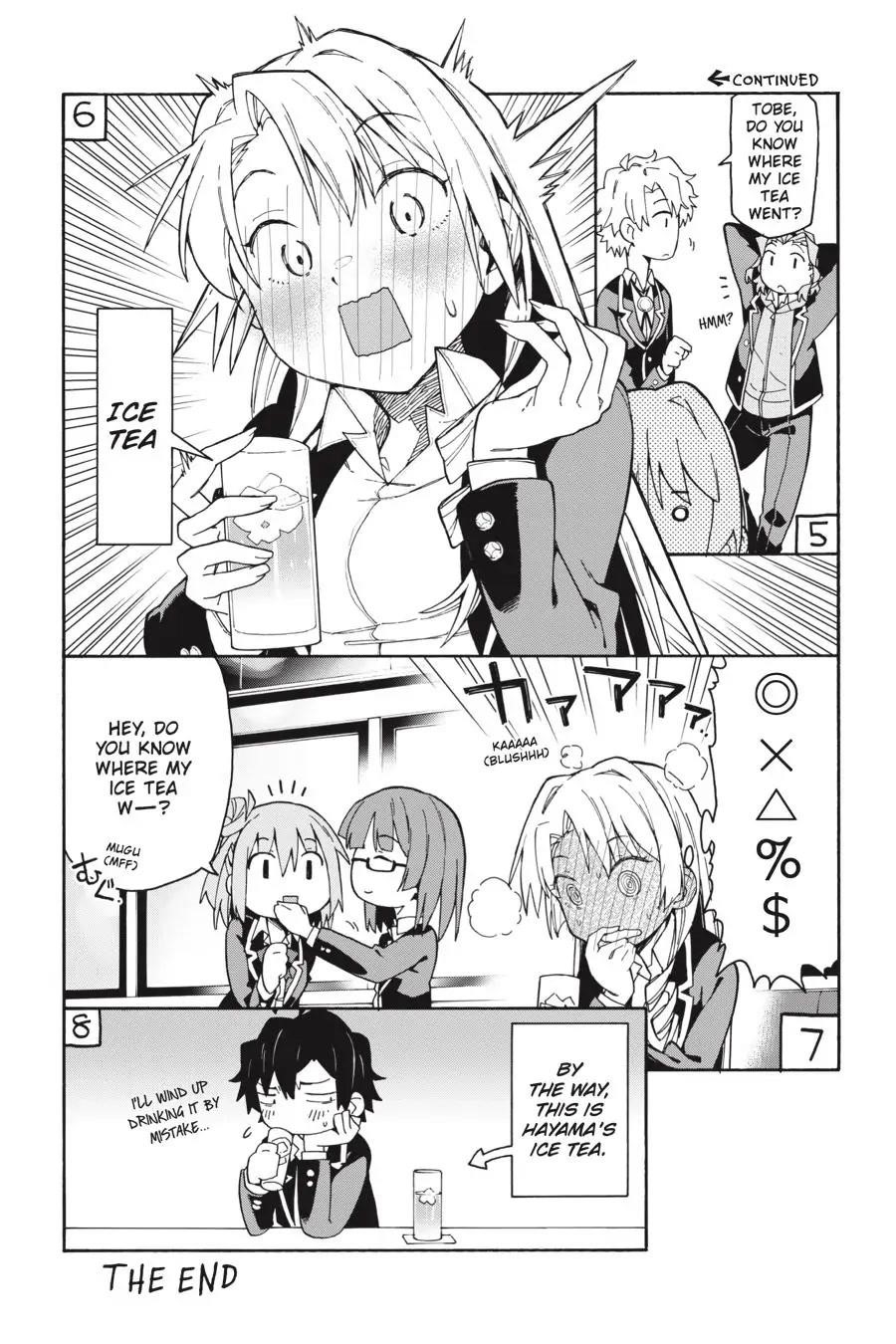 My Youth Romantic Comedy Is Wrong as I Expected @ comic Chapter 81.5 - Page 10