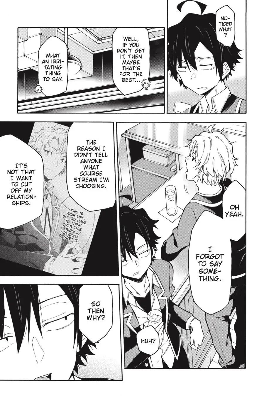 My Youth Romantic Comedy Is Wrong as I Expected @ comic Chapter 81 - Page 27